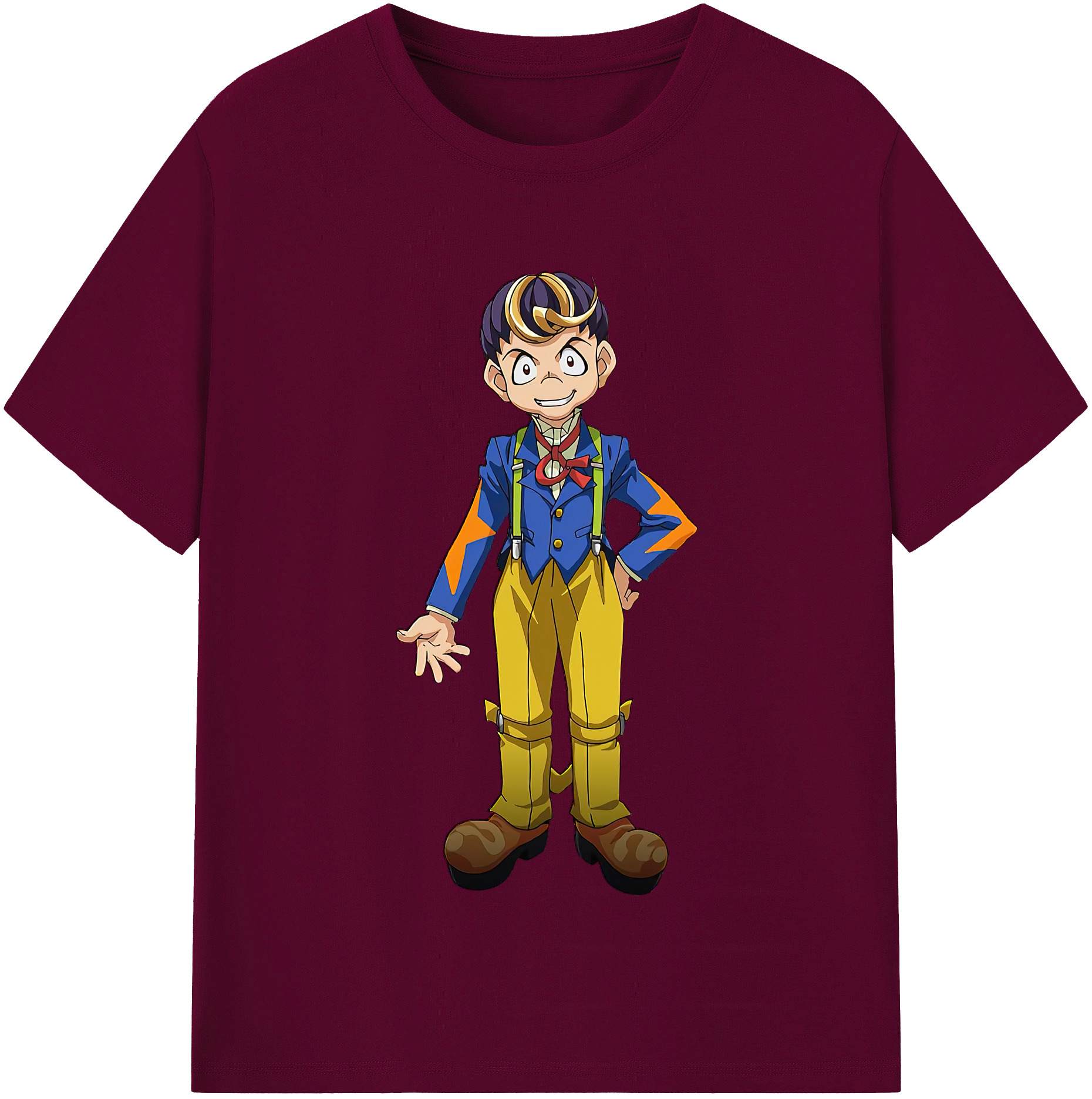 （画像用） 遊☆戯☆王 Yu-Gi-Oh! レディースカジュアルプリントTシャツ（綿100％）